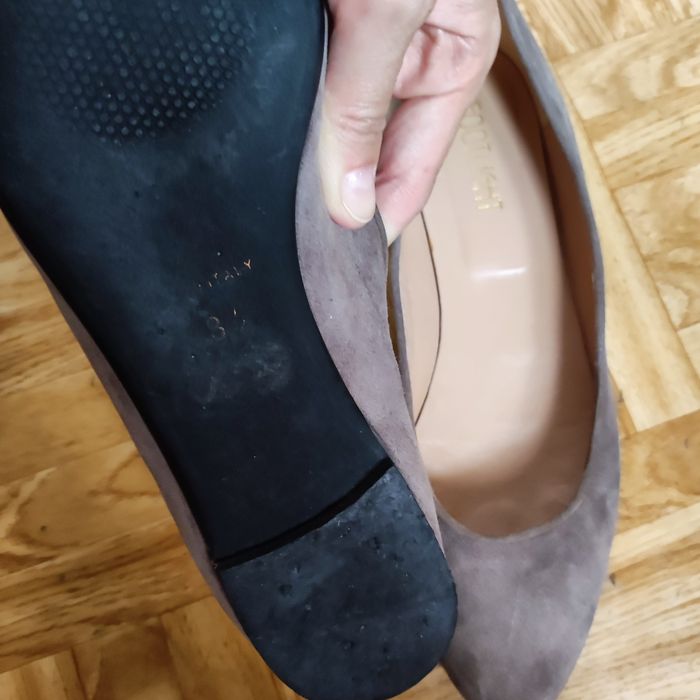 Skórzane buty rozm 38,5 wyprodukowane we Włoszech stan b.dobry