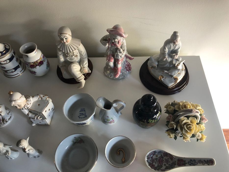 Diversas peças decoração