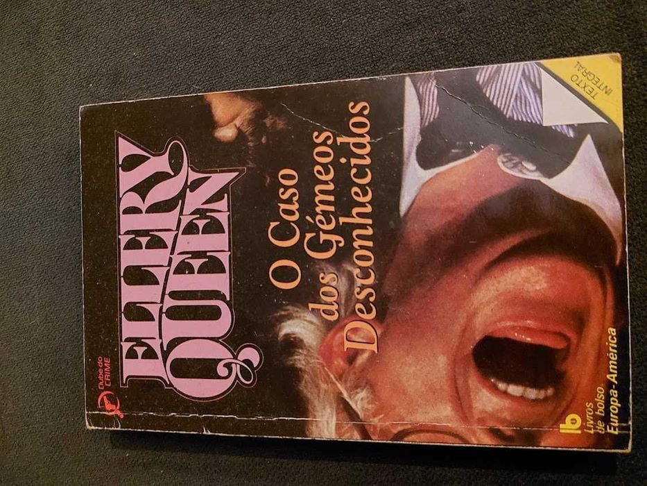 Ellery Queen Caso dos Gémeos Desconhecidos Mistério Arma Desaparecida