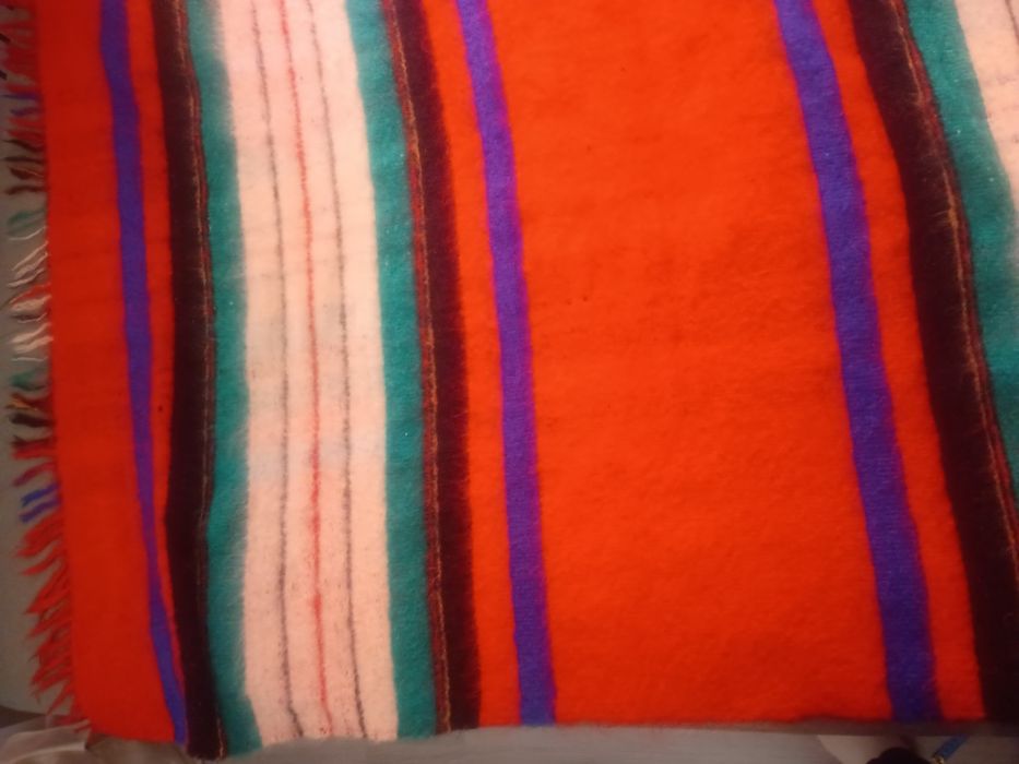 Koc 100% moher wełna