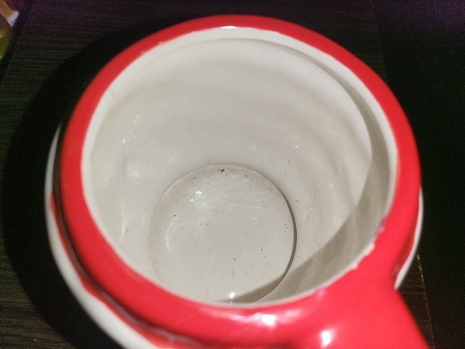 Керамическая новогодняя чашка