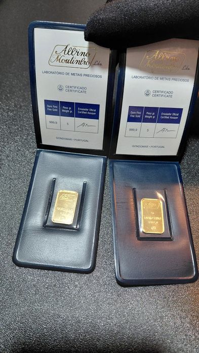 Barra Ouro 5 Gr Albino Moutinho