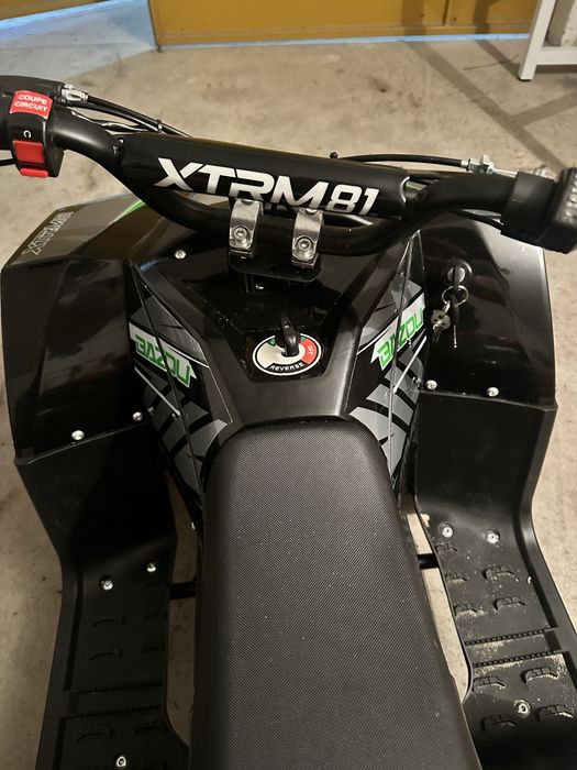 Moto elétrica infantil 1000W - mini bazou VERDE - semi novo [COM GARANTIA]