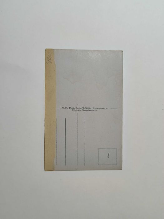 Bruckenberg Karpacz Kirche Wang Świątynia Wang Pocztówka przedwojenna