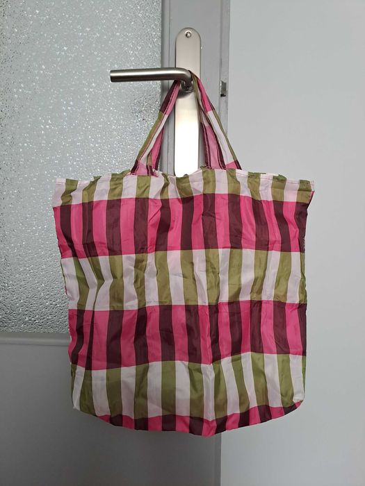 Torba IKEA Skynke lekka, składana typu shopper, 2 długości rączek