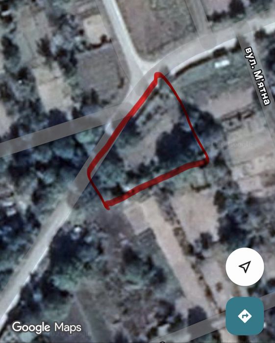 Земельна ділянка 6 сот. «Ветеран»