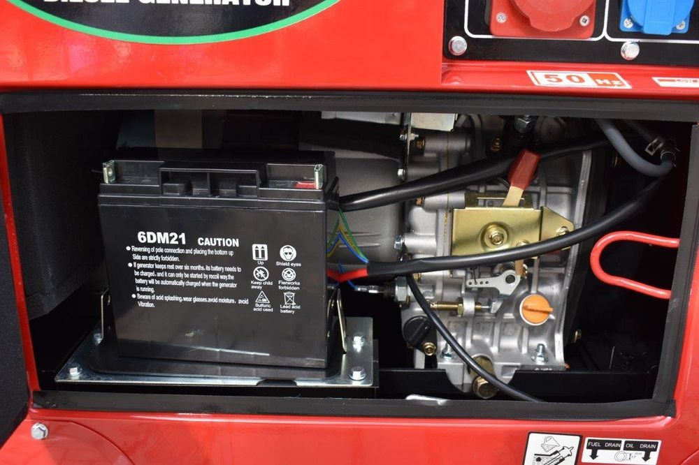 GERADOR DIESEL Monofásico e trifásico 8500W

- Monofásico e trifásico