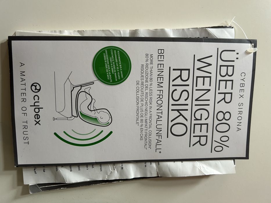 Cybex Sirona Platinum Line з поворотною базою ISOFIX