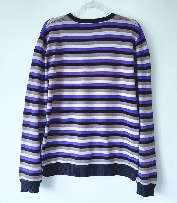Sweter w serek, w paski Reserved 42