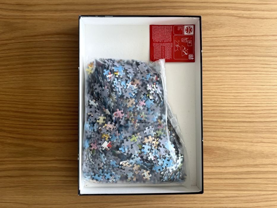 Educa Puzzle 1500 Pieces - World Map - Complete64861241825539121