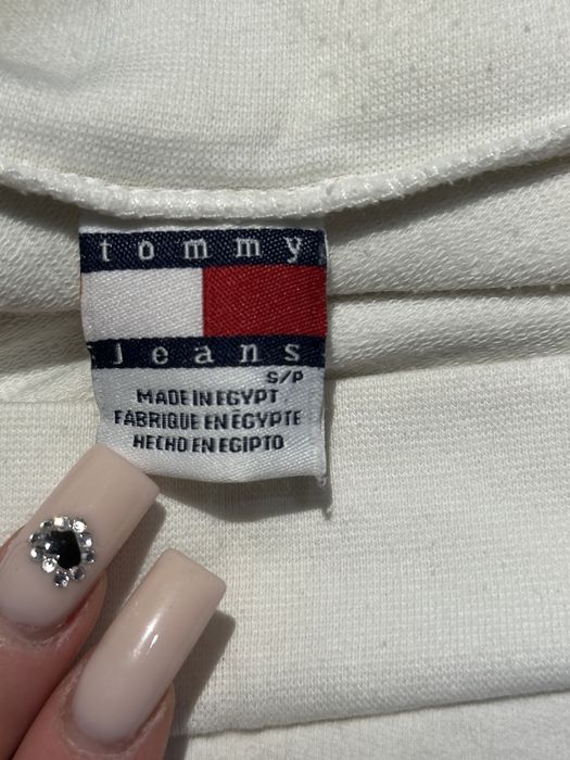 Crop top odkryte ramiona Tommy Hilfiger Tommy Jeans M