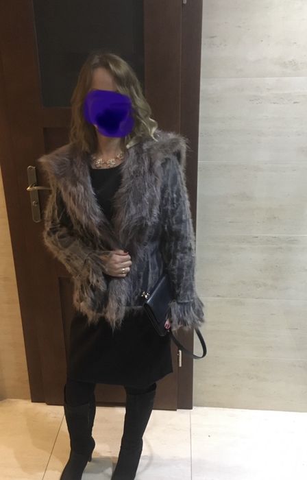 Krotkie, naturalne futerko