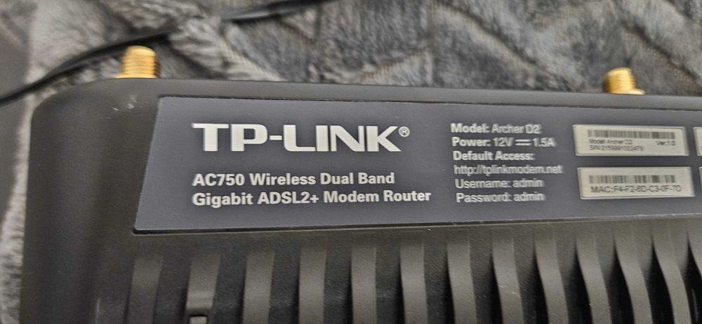 Router WI-FI TP-LINK Archer D2