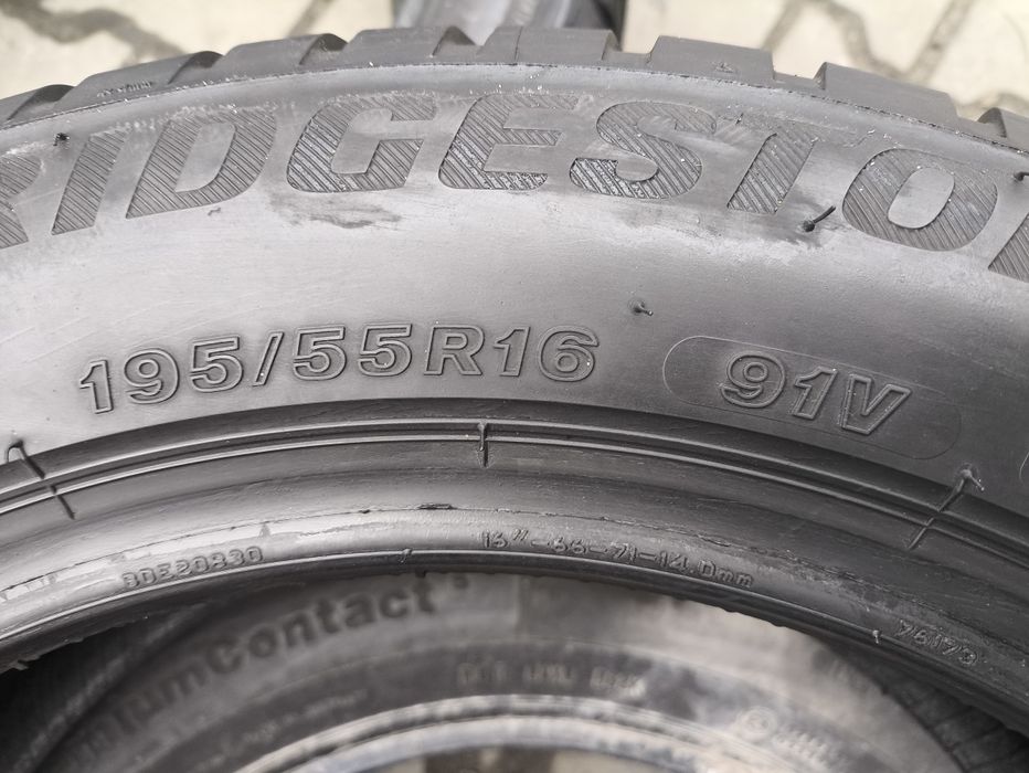 195/55/16 Bridgestone Blizzak LM001 2SZTUKI