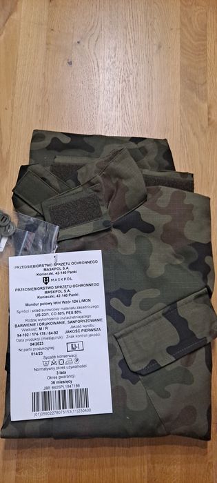 Mundur polowy letni wzór 124 L/MON r. M/R