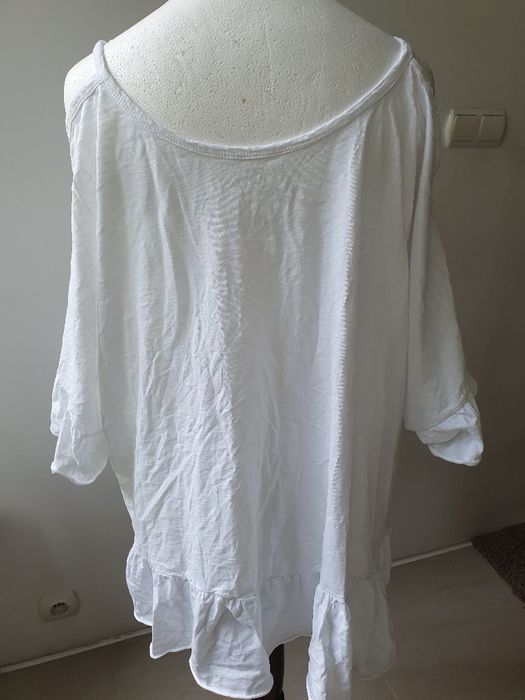 Bluzka oversize; idealna na lato