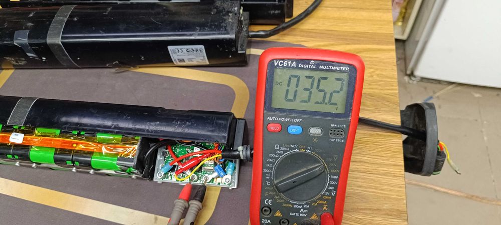 Батарея - 10inr 19/66-4 ( 38V-12.8 Ah ) Lg 18650-40 шт