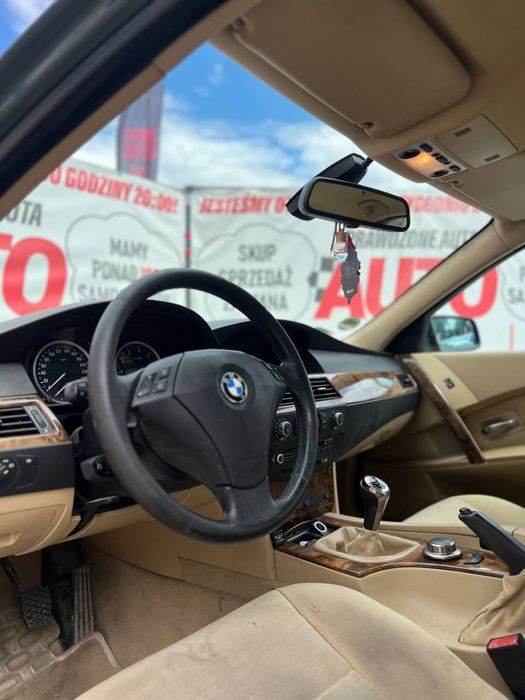 BMW E60 3.0LPG // Mocna // Komfortowa // Manual // Zamiana //13-16 Otwarte//