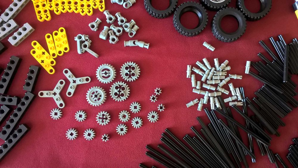 Lego Technic mega mix lata 80/90-te