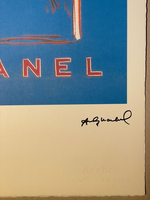 Andy Warhol "Chanel" Edycja limitowana_ Numerowana_ Certyfikat