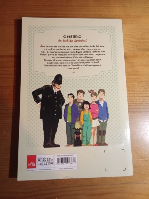 Livro O mistério do ladrão invisível