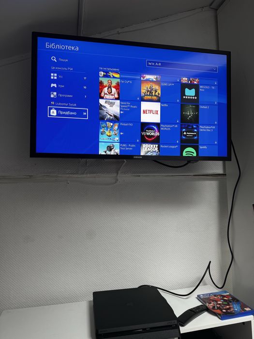 Sony Playstation 4 Slim + 100 ігор ГАРАНТІЯ приставка PS4 ПС4 slim pro