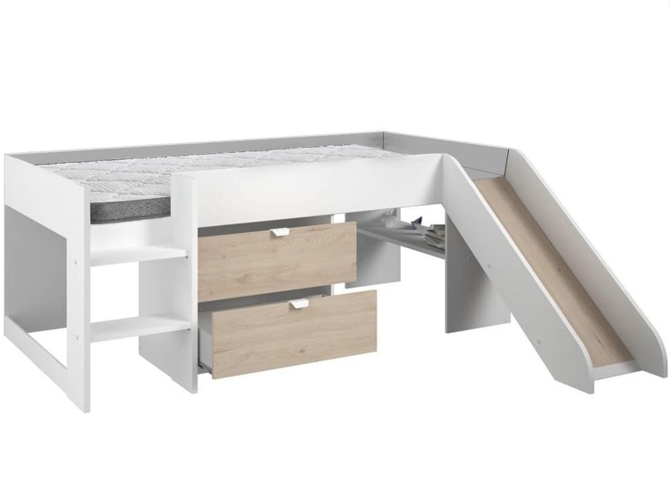 Cama alta com  ESCORREGA