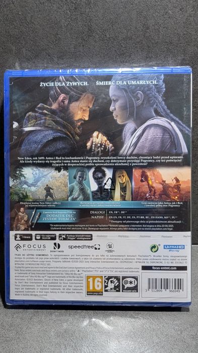 Banishers Ghosts of New Eden PS5 napisy PL nowa folia