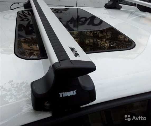 КИТ + Thule 754 + WingBar на ваше авто (гладкая крыша) как EVO 7105