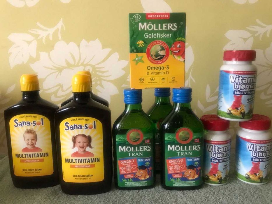 Легендарний риб'ячий жир Норвегія Mollers 160 к, 360 к.,250, 500мл