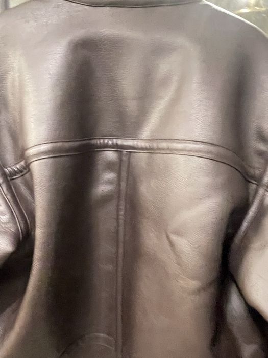 Kurtka skurzana z kożuchem