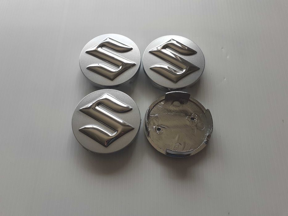 Centros/tampas de jante completos Suzuki com 54, 58 e 60 mm