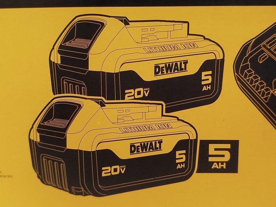 DeWalt DCB205 акумулятор 5 аг Оригінал США 2025 р