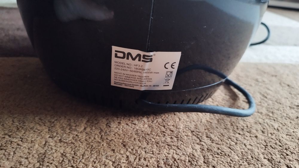 Frytkownica beztłuszczowa DMS