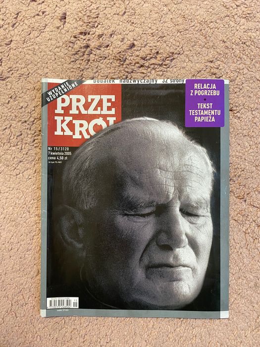 Przekrój - śmierć Jana Pawła II