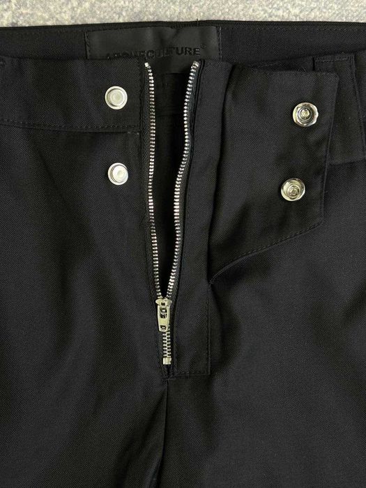 Rick Owens banana cut drkshdw клеш штаны черные кльош штани чорні M