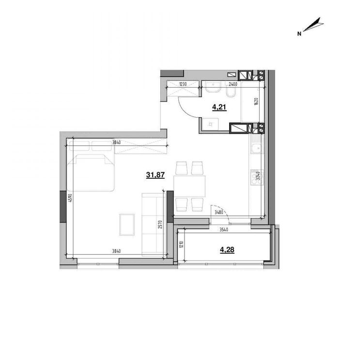 Продаж 2-кім квартири  ЖК Riel City, вул.Гніздовського БЕЗ КОМІСІЇ