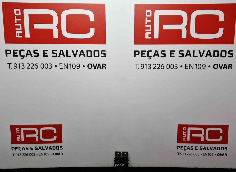 Comando / Botão / Interruptor Vidros Frente Esquerdo 1K3959857B - VW POLO V