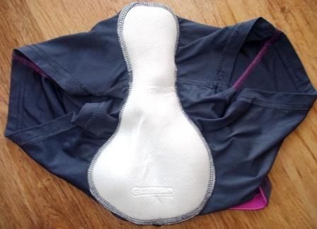 Bokserki damskie z wkładką na rower (M) CRANE