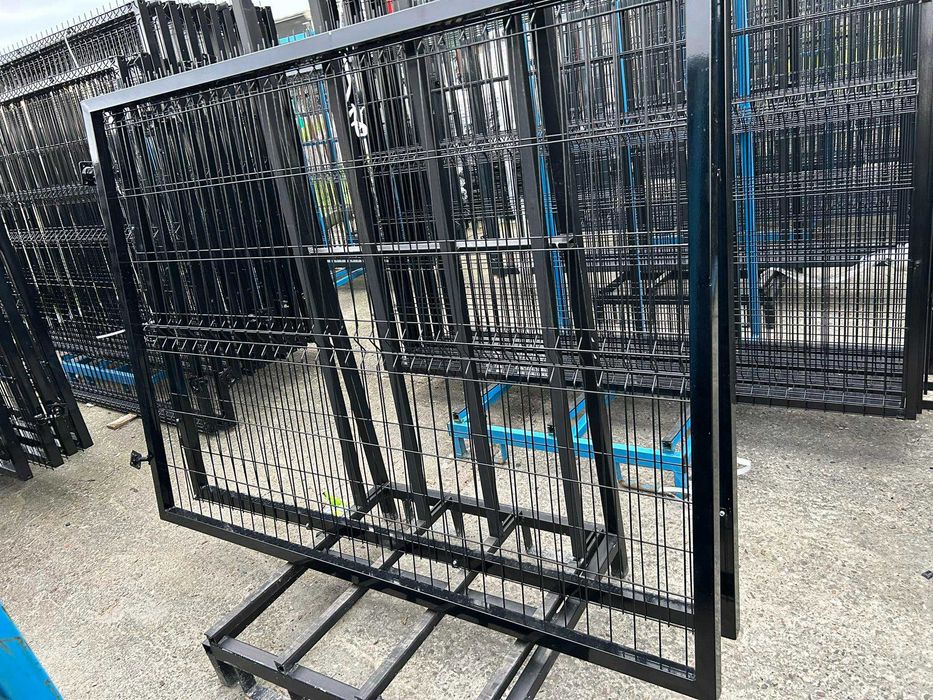 PROMOCJA **45 zł/mb -KOMPLETNE ogrodzenie  H*123 #4 RAL 7016