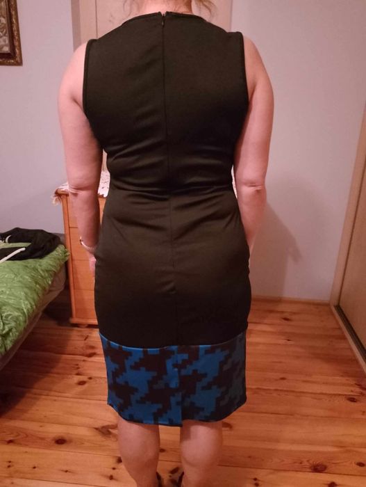 Komplet sukienka plus narzutka