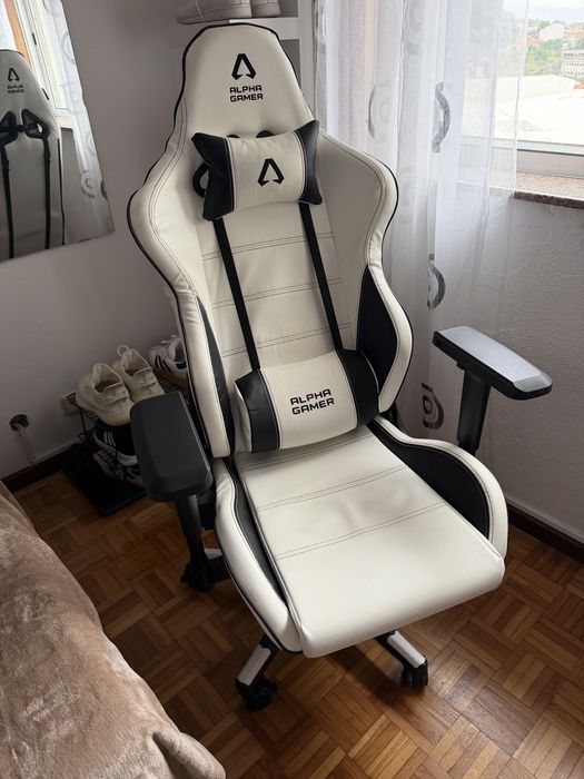 Cadeira Gaming Alpha Gamer Nimbus Branca