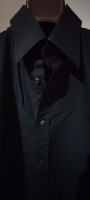 Camisa preta formal ZARA nova
