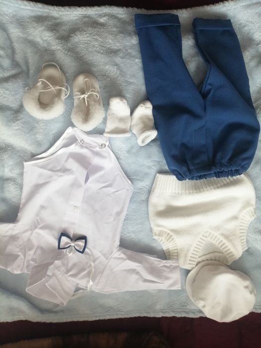 Chrzest ubranko na chrzest komplet do chrztu garnitur