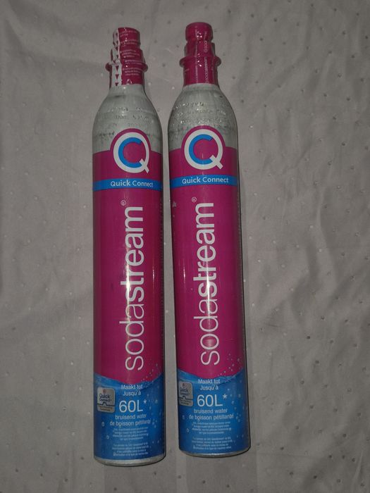 dostawa 0zl, 2 butle soda stream