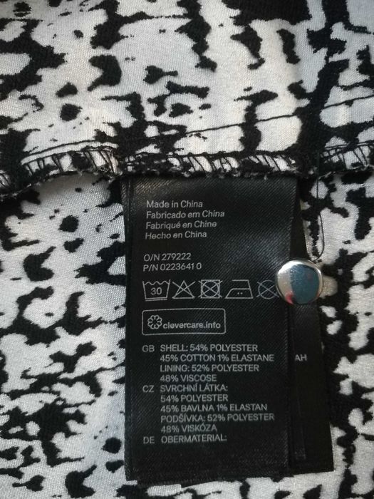 Elegancka sukienka na podszewce H&M 38/40 jak nowa