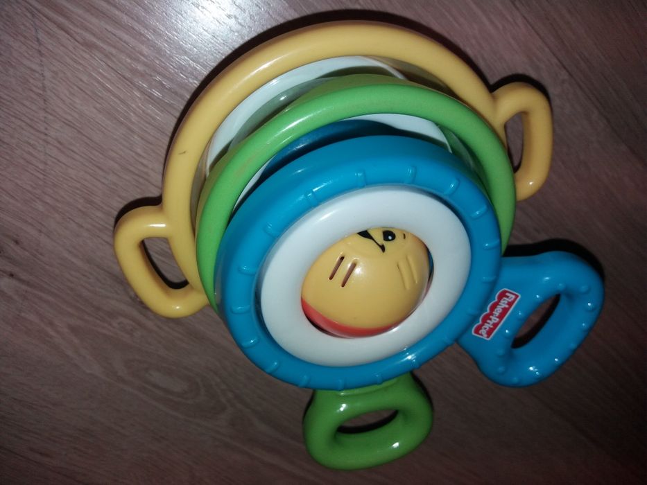 Посудка-кастрюлька-сковородка-погремушка Fisher price
