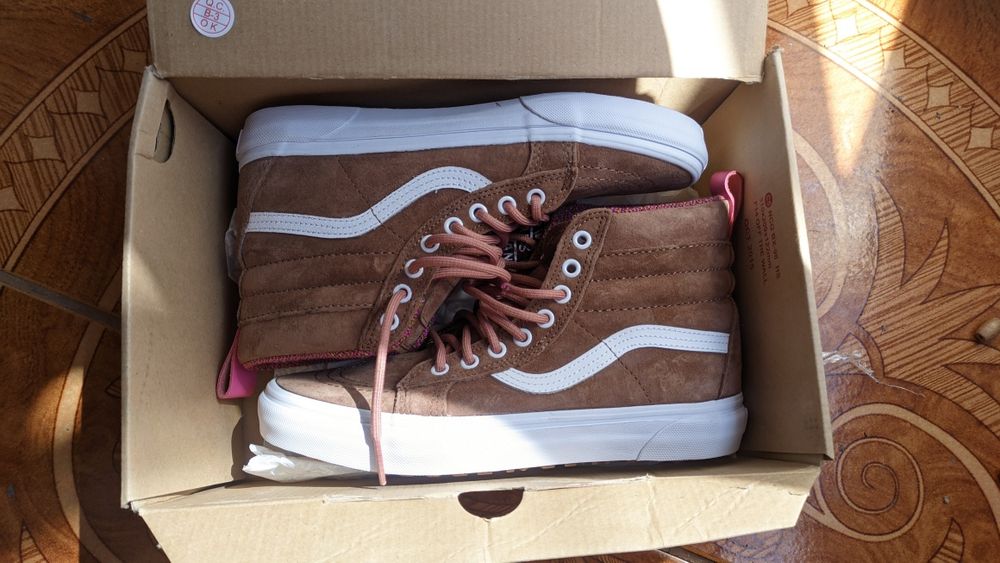 кеды Vans новые замшевые