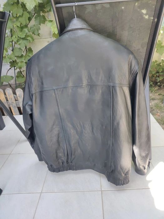 Kurtka skórzana pilotka bomberka