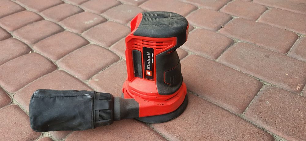 Szlifierka mimośrodowa Einhell TE-RS 18 V li oscylacyjna 125mm regulacja obrotów na baterie akumulatorowa